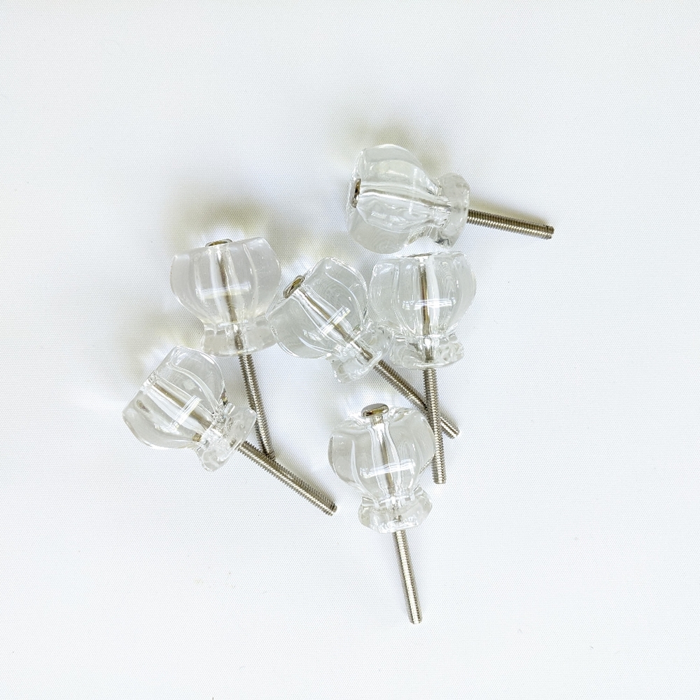 Nostalgic Warehouse Clear Crystal Knob 1"